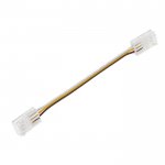 4" Solderless Clamp-On Jumper Connector - 10mm Tunable White LED Strip Lights