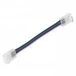 4" Solderless Clamp-On Jumper Connector - 12mm RGBW LED Strip Lights