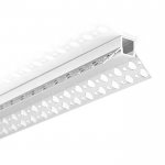 Internal Corner LED Drywall Extrusion For Linear LED Light - Recessed-Mount - For Strips Up To 10mm - 1m / 2m
