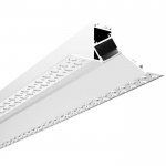 Plaster-In Recessed Mounting Channel For Wall Washer - Recessed-Mount - For Strips Up To 20mm - 1m / 2m