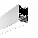 60mm Aluminum Channel Holder For Pendant Lighting - Surface - For Strips Up To 18mm - 1m / 2m