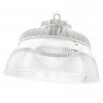 White Sensor Ready UFO LED High Bay with Reflector - 300W Max - Field Selectable Wattage and CCT - Up to 48,000 Lumens