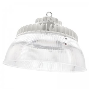White Sensor Ready UFO LED High Bay with Reflector - 300W Max - Field Selectable Wattage and CCT - Up to 48,000 Lumens