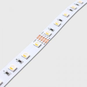 5m RGBW LED Strip Light - 4-in-1 Chip 5050 Color-Changing LED Tape Light - 12V / 24V - IP20