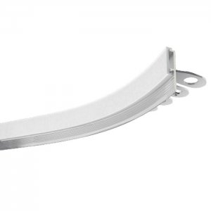 Bendable LED Light Channel Diffuser For Ceiling Side Lighting - Recessed-Mount - For Strips Up To 8mm - 1m / 2m