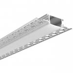 LED Tape Light Channels For 1/2 Inch Drywall - Recessed-Mount - For Strips Up To 20mm - 1m / 2m