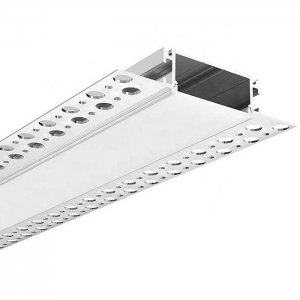 1.5 Inches Trimless LED Drywall Extrusions For Architectural Lighting - Recessed-Mount - For Strips Up To 35mm - 1m / 2m