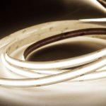 5m White COB LED Strip Light - Fully Diffused LED Tape Light - High CRI - IP20 - 12V / 24V