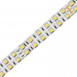 5m White LED Strip Light - Eco Series Tape Light - Dual Row - 24V - IP20