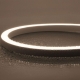 Tunable White Neon Strip Light - Architectural LED Neon Flex - Horizontal Bend 16mm Wide - 16x17mm - 24V - IP68 - 5m - 2200-5700K