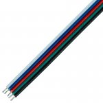 22 Gauge Wire - Five Conductor RGB+W Power Wire - Per Foot