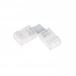 Solderless Clamp-On L Connector for 10mm Single Color LED Strip Lights
