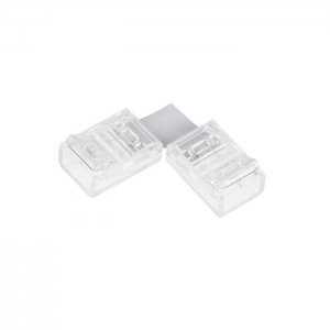 Solderless Clamp-On L Connector for 10mm Single Color LED Strip Lights