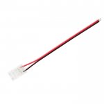 4" Solderless Clamp-On Pigtail Adaptor - 8mm COB LED Strip Lights
