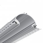 Dome Plasterboard LED Channels For Indirect Ceiling Lighting - Recessed-Mount - For Strips Up To 10mm - 1m / 2m