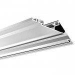 Gypsum Drywall Triangle LED Profili Knife Edge Style - Recessed-Mount - For Strips Up To 12mm - 1m / 2m
