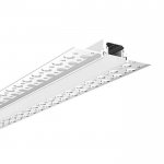 Trimless Recessed Plaster-in LED System - Recessed-Mount - For Strips Up To 12mm - 1m / 2m