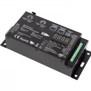 RGB LED DMX Dimmer Controller 5x8A RGB-CCT 12-24V DC DMX512