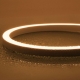 RGBW Neon LED Strip Light - Architectural Color-Changing LED Neon Flex - Horizontal Bend 16mm Wide - 16x17mm - 24V - IP68 - 5m