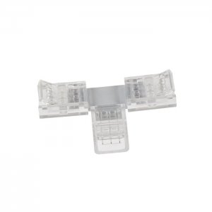 Solderless Clamp-On T Connector for 10mm Tunable White LED Strip Lights